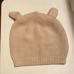 H&M f cable knit  bunny ears  hat.